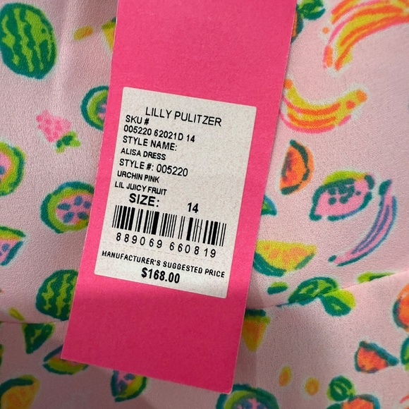 Lilly Pulitzer NWT Alisa Dress Size 14 - Picture 9 of 13